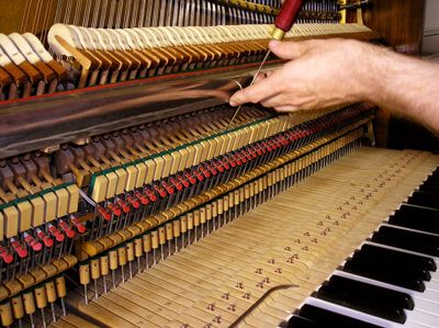 Service del piano - Proceso de tonificación